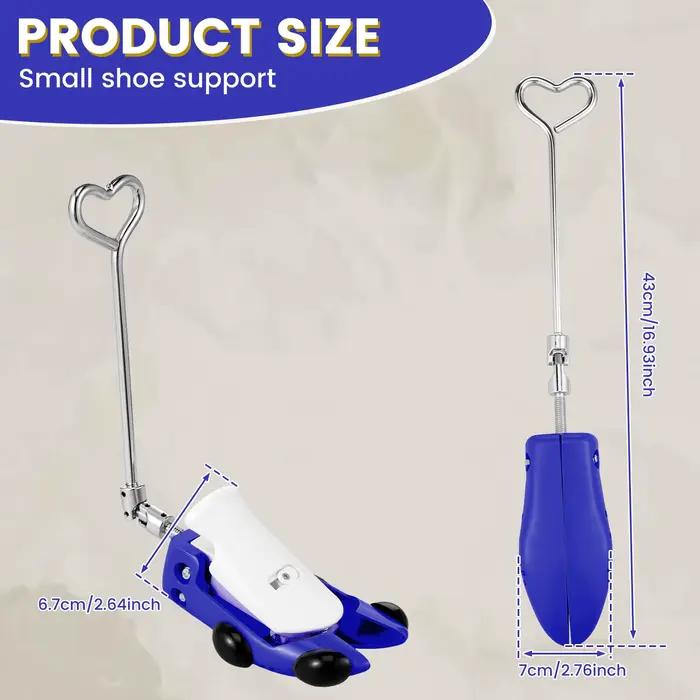 1Pc civière de botte civière de chaussure réglable extenseur de chaussure en toile botte/talon haut/