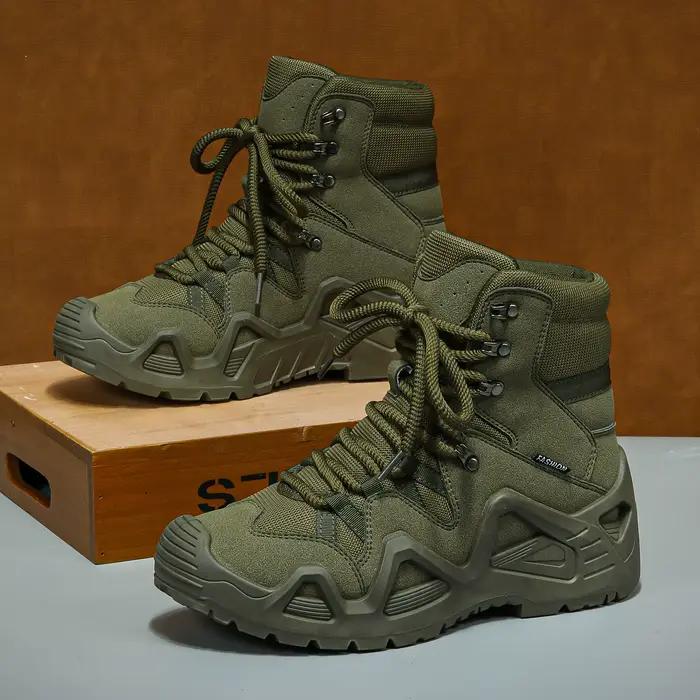 Bottes hautes pour hommes, chaussures de sport d'extérieur, chaussures de randonnée, chaussures de t