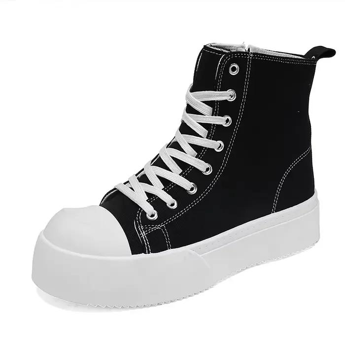 Bottes pour hommes quatre saisons nouvelles bottes hautes bottes décontractées hauteur décontractée 