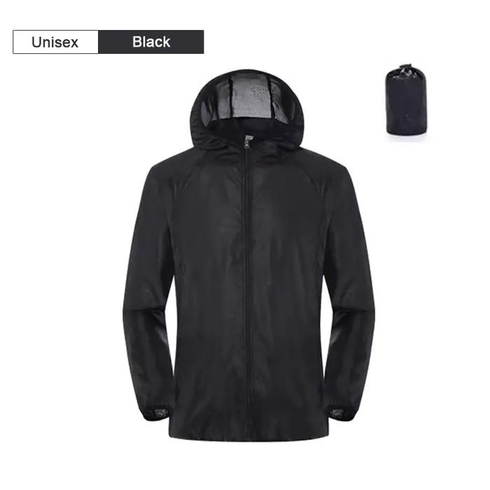 Vêtements de protection contre le soleil et la pluie pour hommes et femmes, veste de camping, vêteme