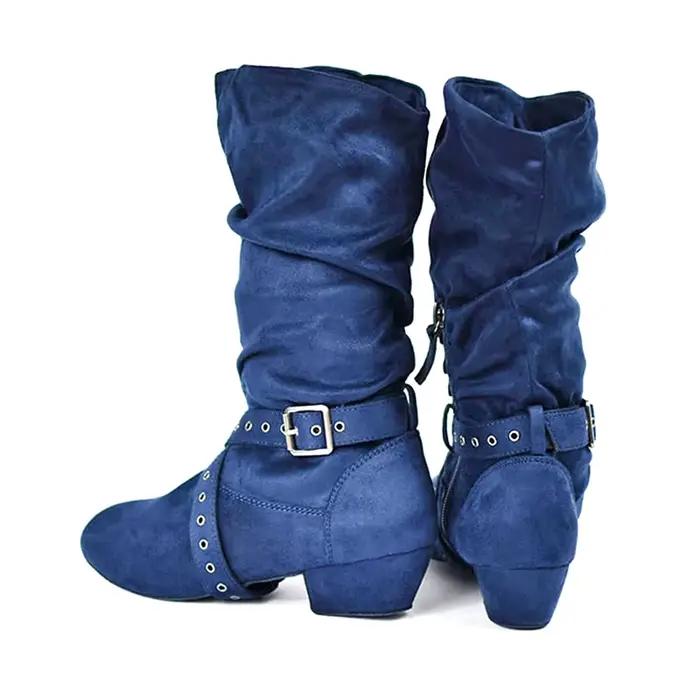 Joucant les femmes ligne bottes de danse dernières à lacets femmes longues beiges filles Salsa Latin