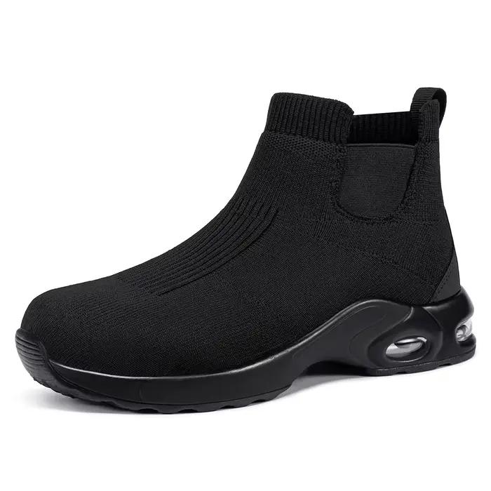 LARNMERN-Chaussures Parker en Acier pour Hommes et Femmes, Bottes de Travail à Degré d'Eau, Baskets 