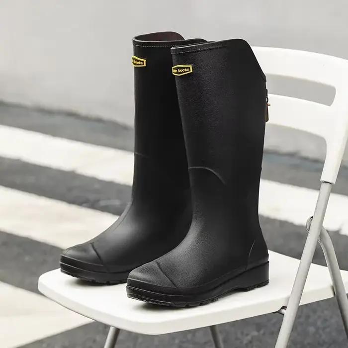 Bottes de pluie imperméables coordonnantes pour femmes, l'offre elles optiques, tube long, cuisine r