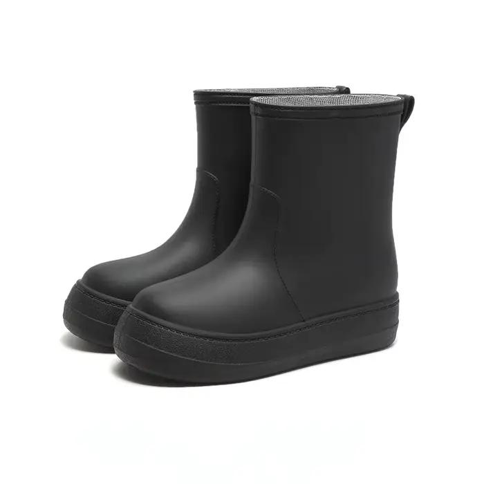Bottes de pluie tendance pour femmes 2026 – Nouvelles chaussures imperméables antidérapantes pour l'