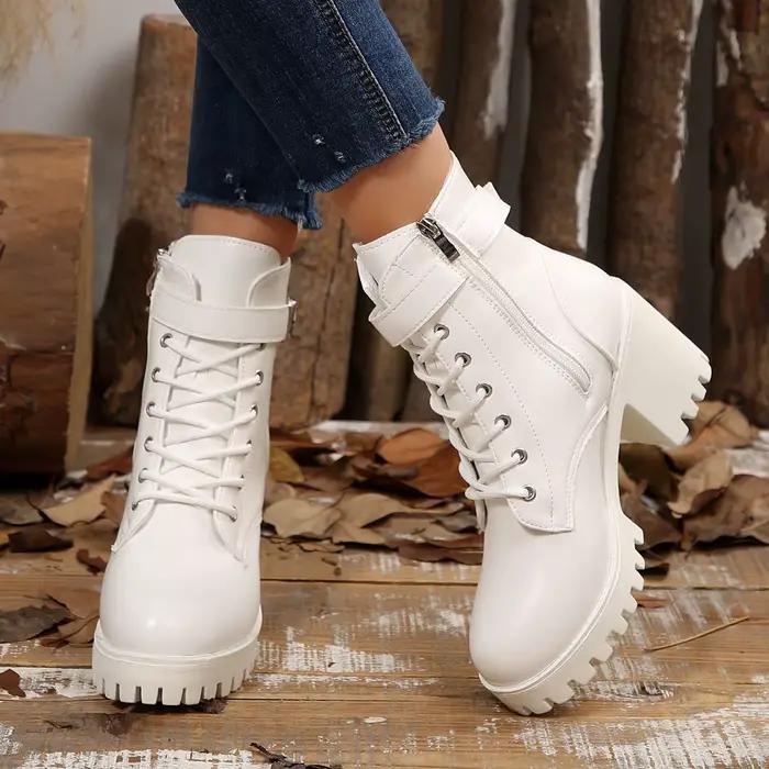 À la mode et confortable nouvelles bottes pour femmes résistantes à l'usure et antidérapantes hiver 