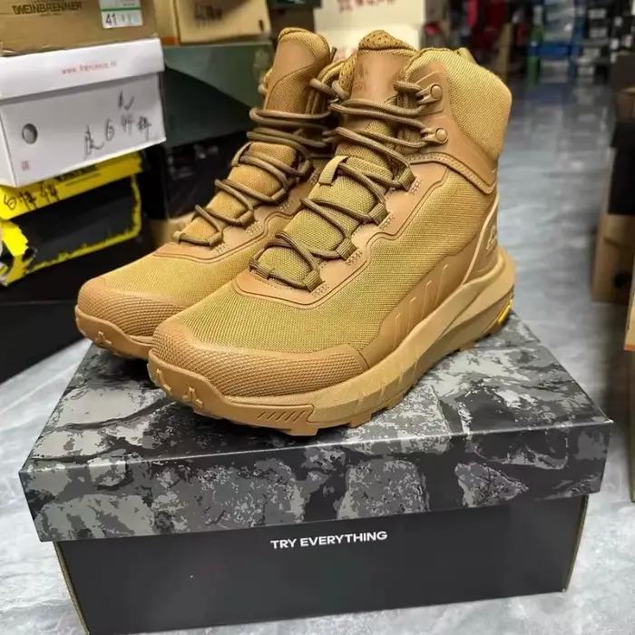 Bottes de randonnée montantes confortables de marque originale avec fermeture éclair, idéales pour l