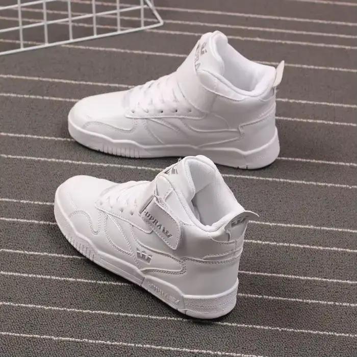 Bottines de neige plates pour femme, chaussures d'hiver décontractées à la mode, baskets de sport à 