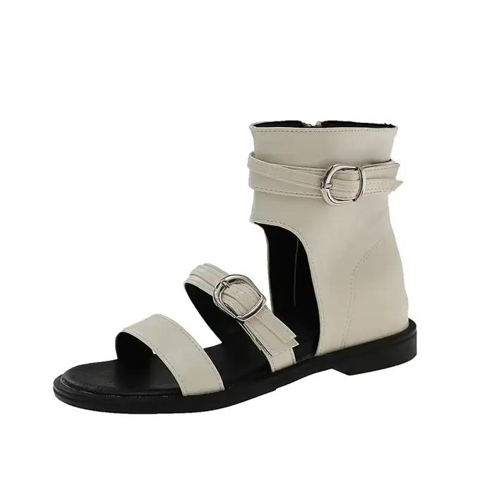 Bottes Romanes Courtes Tendance et Confortables pour l'Extérieur – Nouvelle Collection Été 2026 – Mo