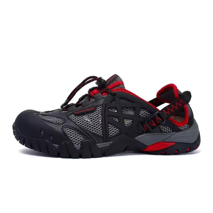 HIKEUP-Chaussures d'eau respirantes à séchage rapide pour hommes et femmes, chaussures de randonnée,