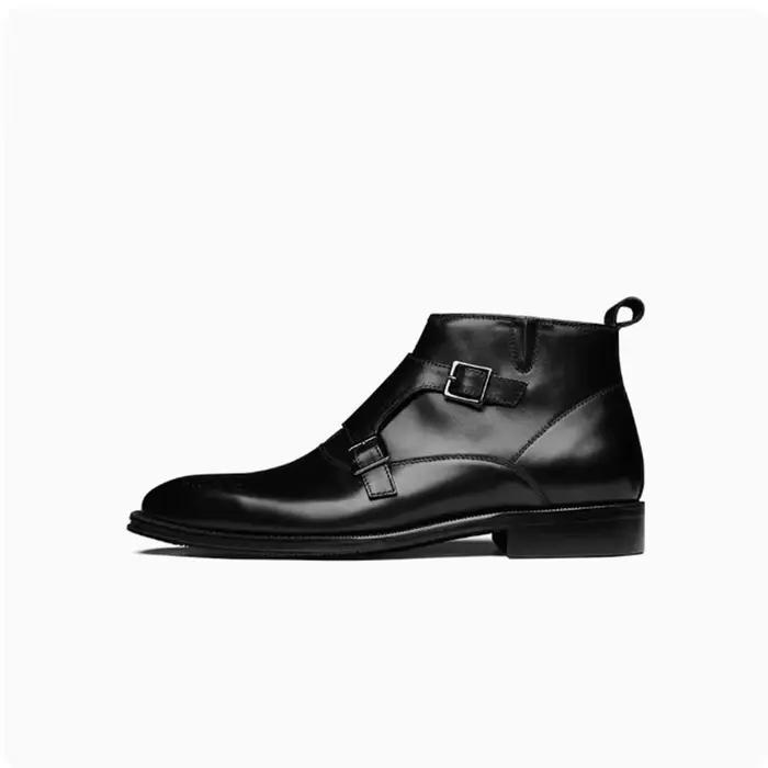 Nouvelles bottes pour hommes Bullock, bottes montantes en cuir pour hommes, bottes d'affaires pour h