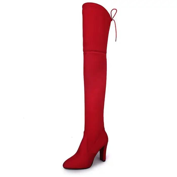 Bottes pour femmes 2026, automne et hiver, nouveau style européen et américain, grandes tailles, bot