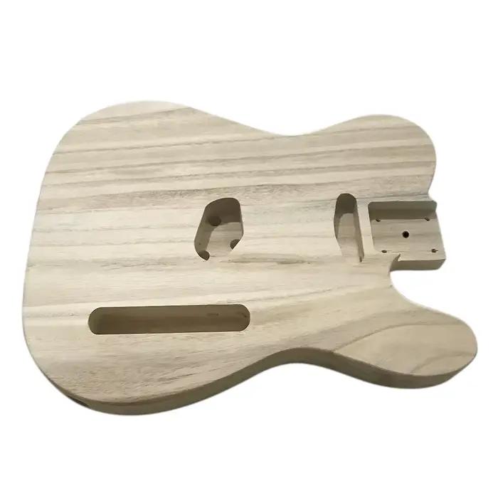 Corps de guitare électrique en bois poli de type DIY, corps de guitare électrique en érable pour gui