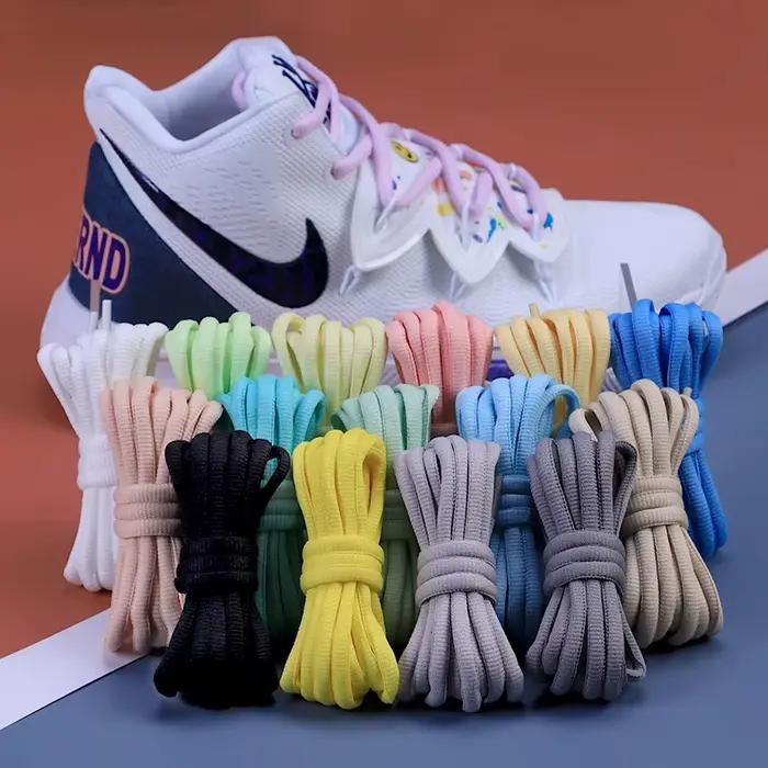 Lacets demi-ronds chaussures de basket-ball chaussures de sport décontractées pour hommes et femmes 