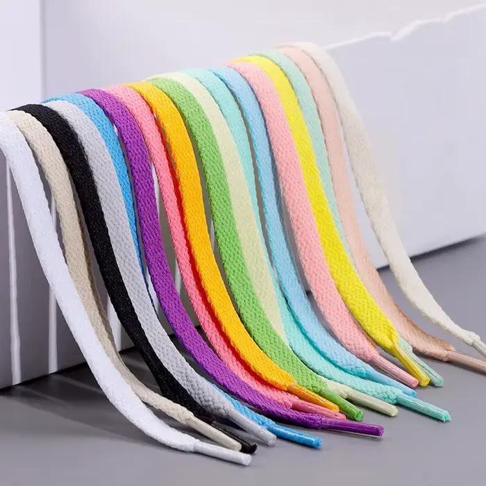 2026 nouveaux lacets pour baskets lacets de chaussures plates classiques blanc noir lacet Converse c