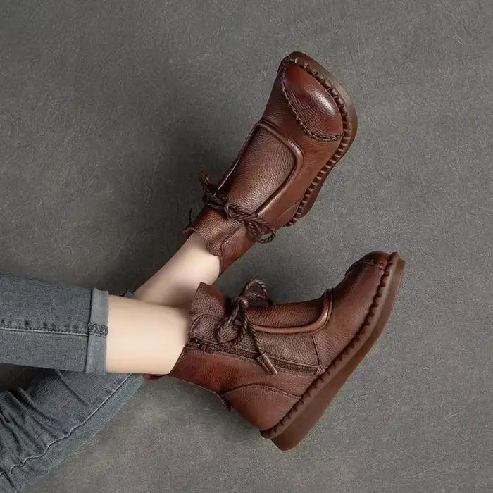Chaussures pour femmes bottes croisées pour dames bottes quotidiennes offre spéciale chaussures en c