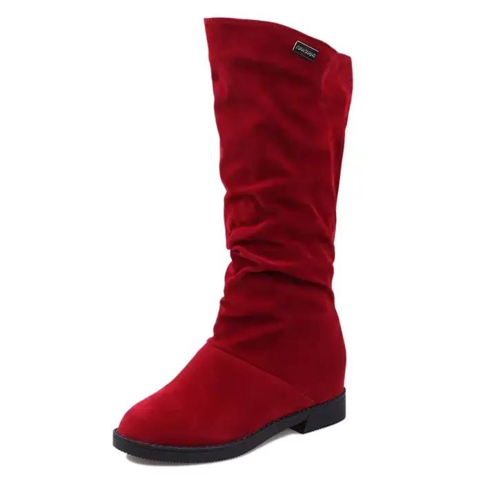 2024 nouveau automne hiver femmes chaussures bottes confortables et décontractées chaussures pour fe