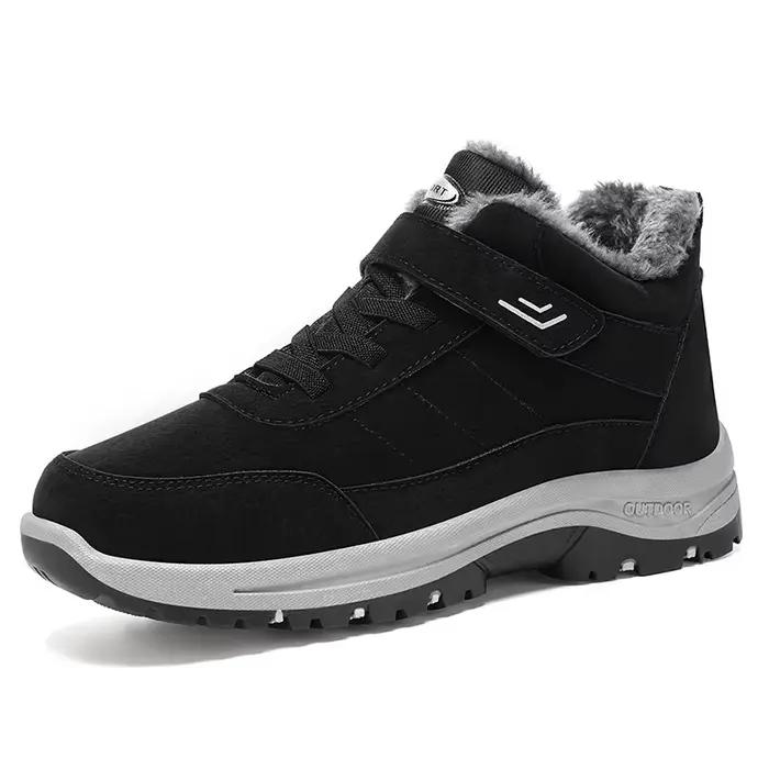 2025 hiver chaussures décontractées pour hommes chaussons de neige bottines antidérapantes chaussure