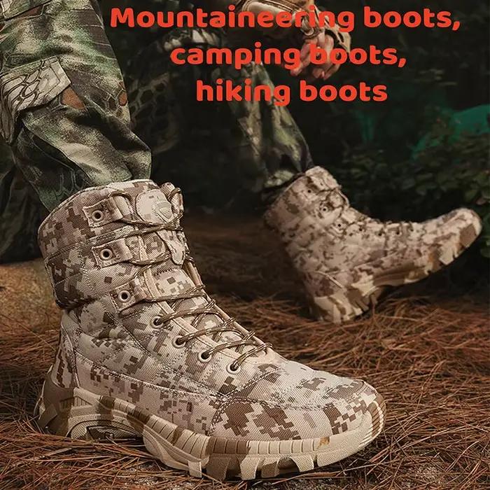 Bottes pour hommes, bottines d'extérieur, bottes de randonnée à lacets, chaussures de sport pour hom