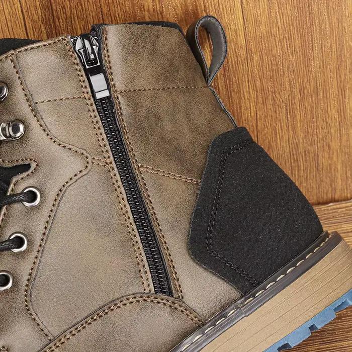 Bottes pour hommes, marque rétro, 2026, décontractées, confortables, bottes à la cheville tendance