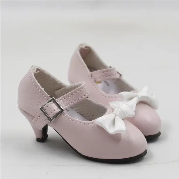 Chaussures DBS 1/4 bjd pour poupée de 45cm, chaussures à talons hauts d'environ 6cm, cadeau pour fil