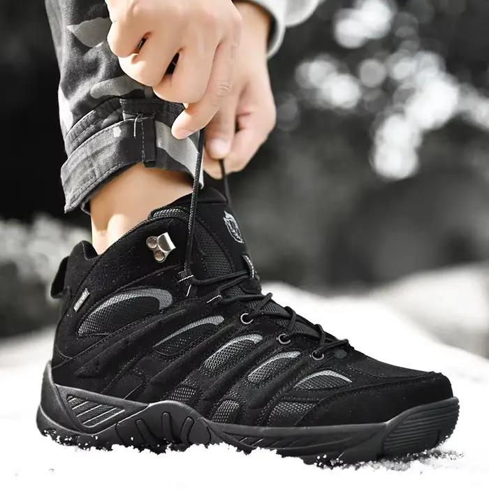 Bottes d'escalade 2025 : Nouvelles bottes de luxe, bottes militaires d'extérieur, chaussures de rand