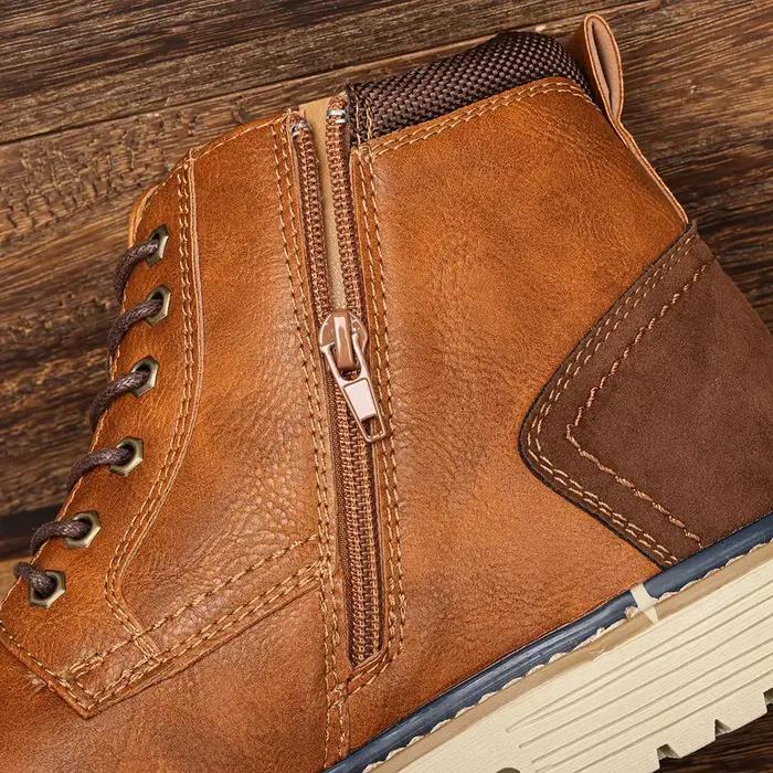 Bottes confortables antidérapantes pour hommes, bottines de printemps pour hommes, nouvelle collecti