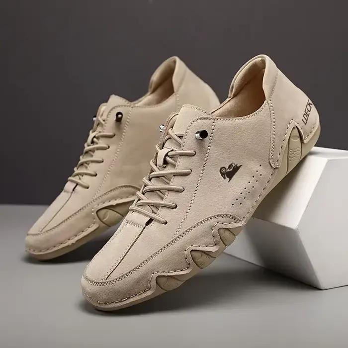 Bottes de moto pour hommes, tendance, Cool, polyvalentes, résistantes à l'usure, imperméables, chaus