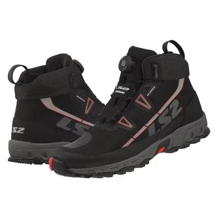LS2 mbw015 bottes respirantes pour hommes bottes imperméables pour moto chaussures de moto pour homm