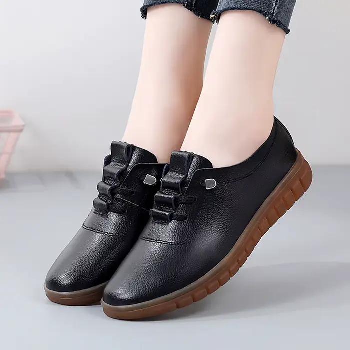 Chaussures pour maman, confortables et anti-fatigue, chaussures blanches pour femmes, pour le printe