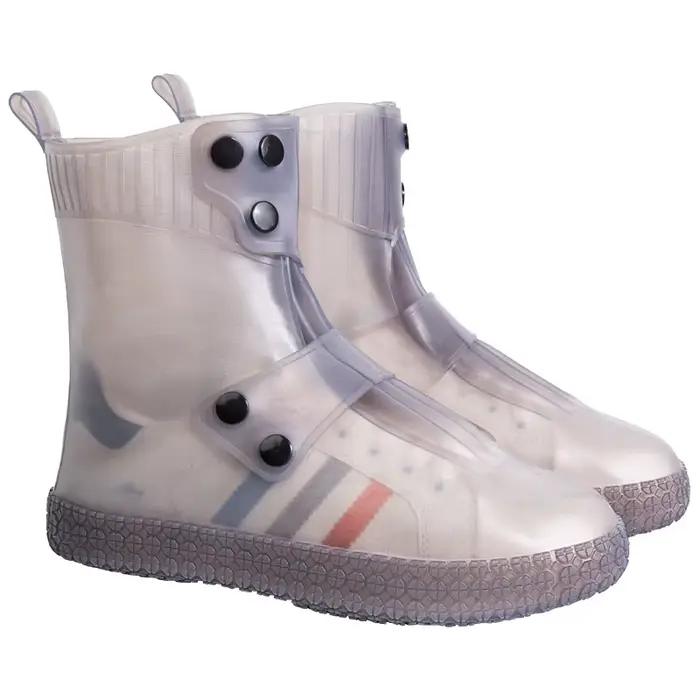 Chaussures de pluie de protection pour les jours de pluie, coordonnantes, imperméables, résistantes 