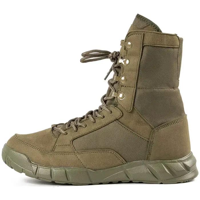Bottes de randonnée pour hommes, vertes, ultralégères, respirantes, pour le printemps et l'automne, 