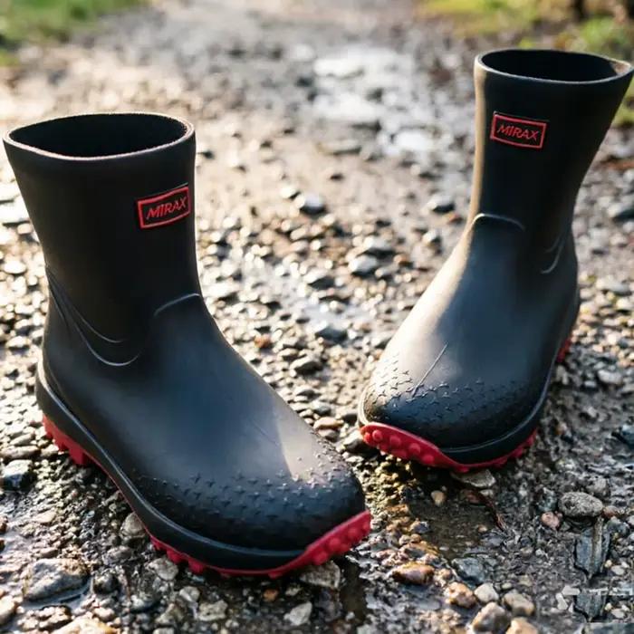 Bottes de pluie de style vêtements de travail pour hommes, haute qualité, pour le travail en extérie