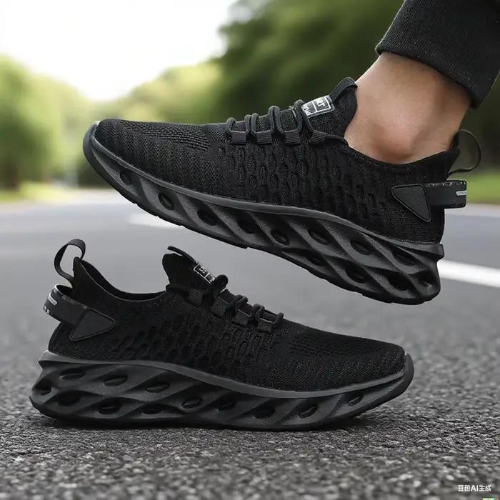 Les chaussures de marche pour hommes sont respirantes, légères, à la mode et adaptées aux chaussures