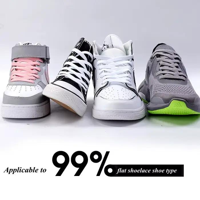 2026 nouveaux lacets pour baskets lacets de chaussures plates classiques blanc noir lacet Converse c