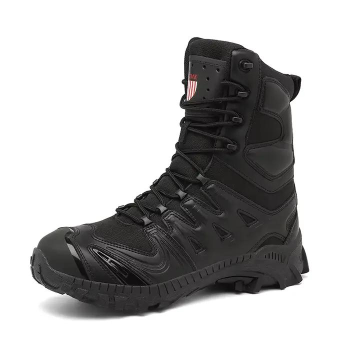 Hommes bottes tactiques automne Forces spéciales champ homme botte léger extérieur antidérapant impe