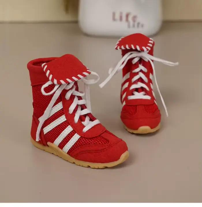 Chaussures de poupée BJD pour poupée 1/4, chaussures hautes décontractées à lacets, accessoires de p
