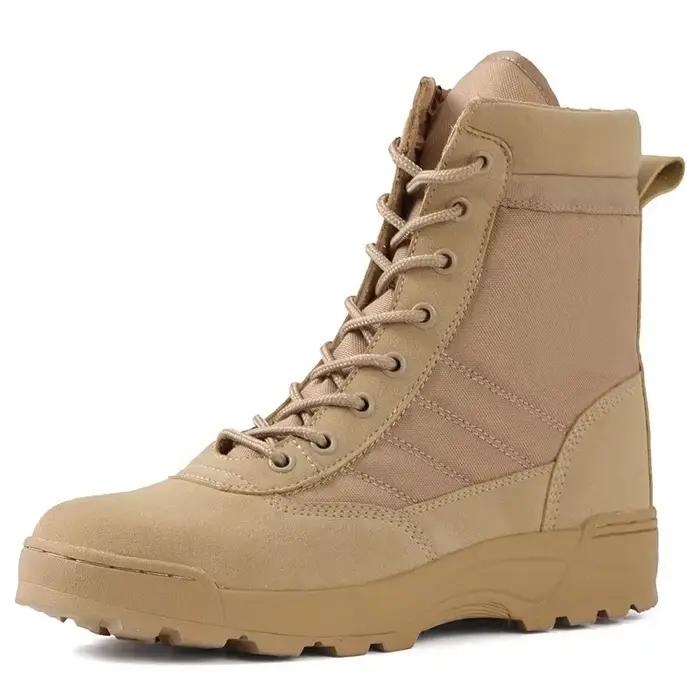 Offre spéciale hommes désert bottes de haute qualité anti-dérapant hommes bottine unisexe en plein a
