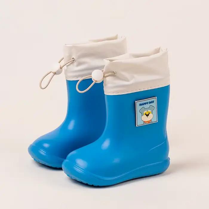 MELITTDEER Bottes de pluie imperméables pour enfants pour garçons et filles – Chaussures d'extérieur