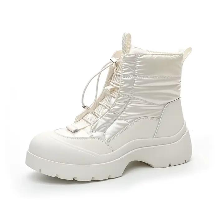 Bottes de neige pour femmes AIYUQI, épaisses et chaudes, nouvelle collection hiver 2026, bottes cour