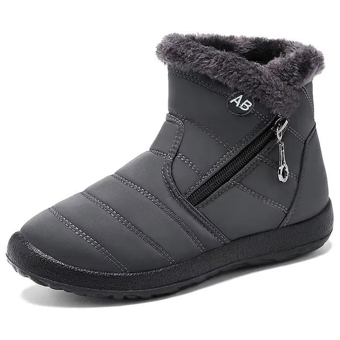 Femmes bottes imperméable bottines pour femmes chaussures d'hiver garder au chaud bottes de neige fe