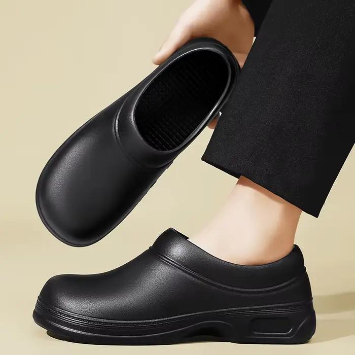Bottes de pluie pour hommes, chaussures de protection, chaussures pour l'industrie alimentaire, chau