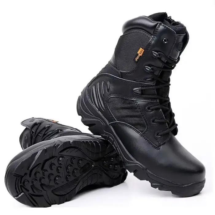 Hommes bottes hiver automne chaussures de travail qualité Forces spéciales tactique désert Combat bo