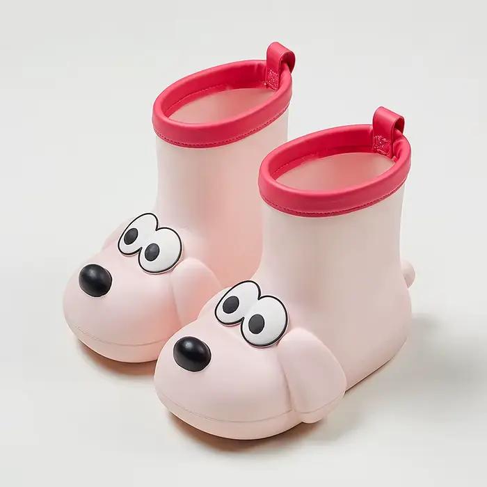 Nouvelles bottes de pluie imperméables mi-mollet 2026 pour enfants, garçons, filles, tout-petits – A