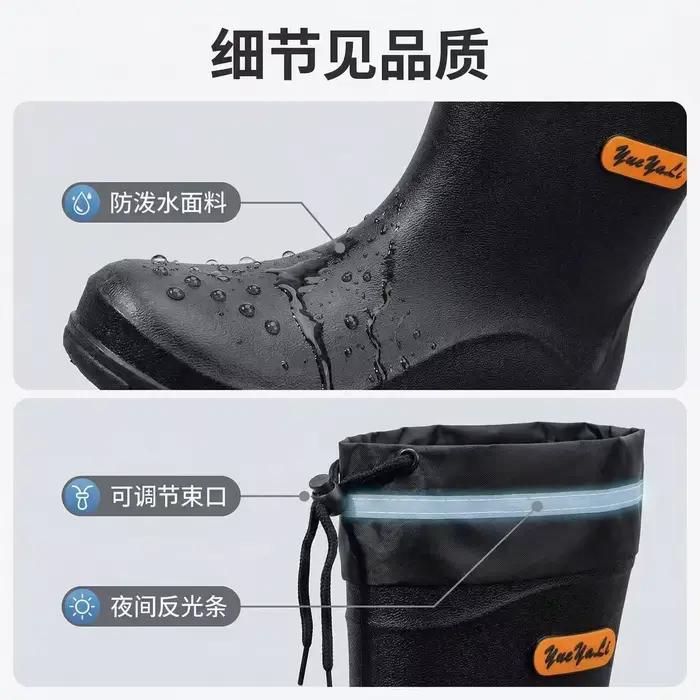 Bottes de pluie pour hommes