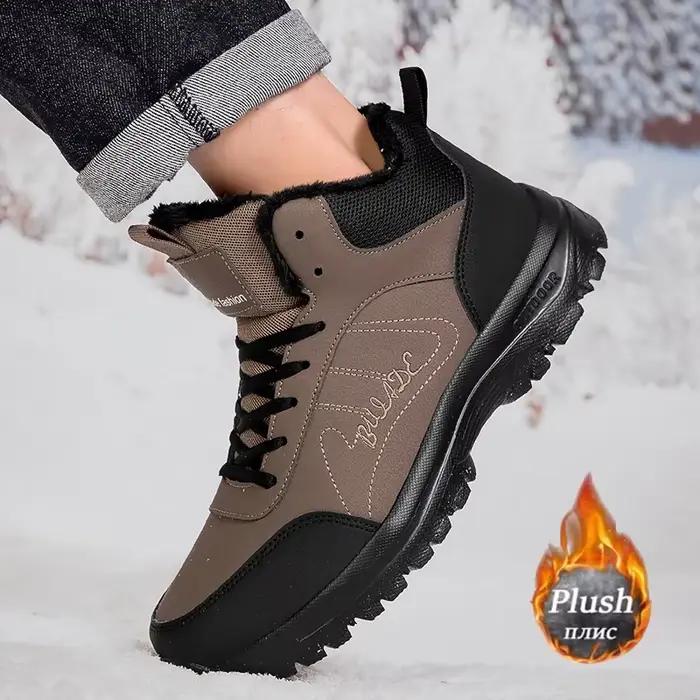 ELUVA bottes de neige imperméables hommes