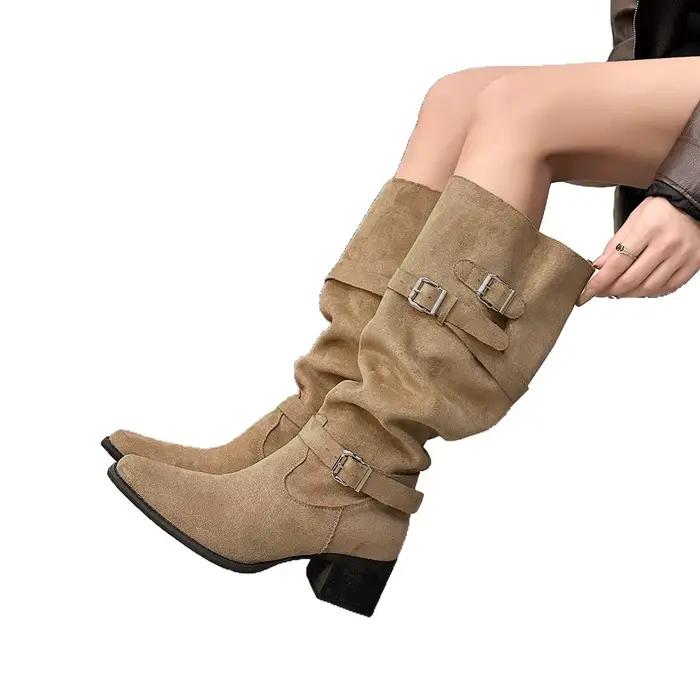 Bottes rétro faites à la main pour femmes