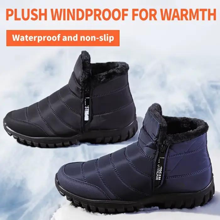 Bottes d'hiver imperméables et chaudes pour femmes et hommes