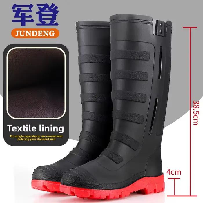 Bottes de pluie montantes pour hommes