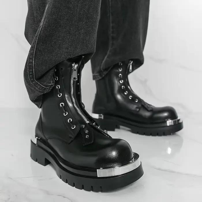 Bottes hautes pour hommes