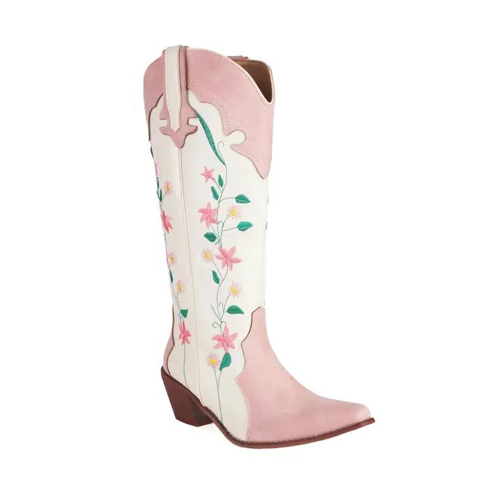 Bottes de Cosplay de Cowgirl pour Femme